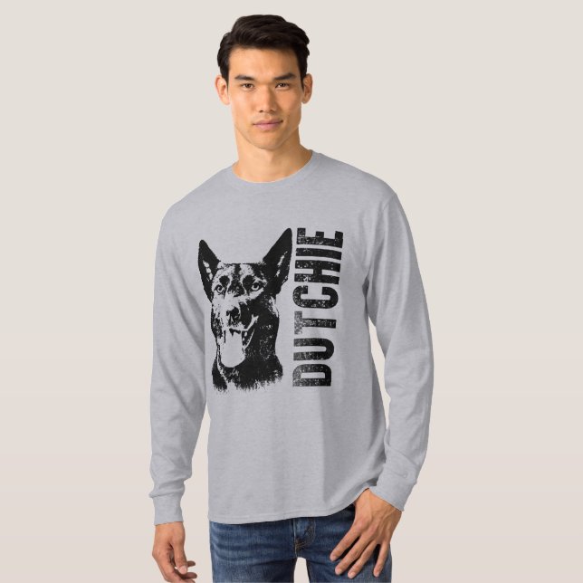 Dutch Shepherd - Dutchie T-Shirt (Front Full)