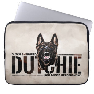 Dutch Shepherd -Hollandse Herdershond  Laptop Sleeve