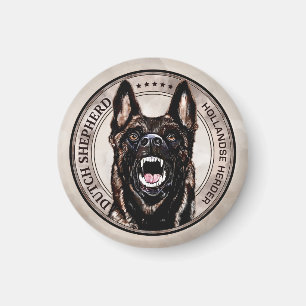 Dutch Shepherd -Hollandse Herdershond Magnet
