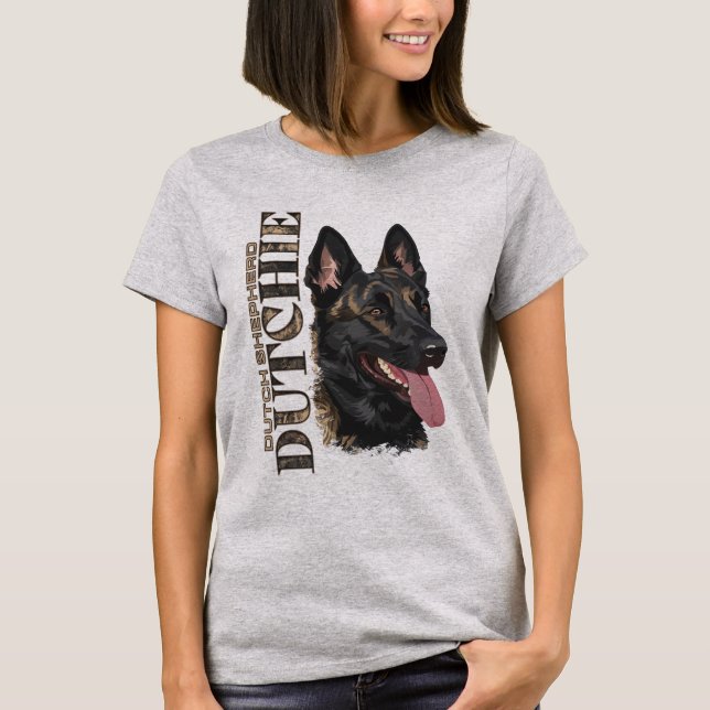 Dutch Shepherd -Hollandse Herdershond T-Shirt (Front)