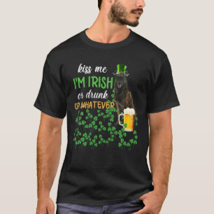 Dutch Shepherd Kiss Me I'm Irish Or Drunk Or Whate T-Shirt