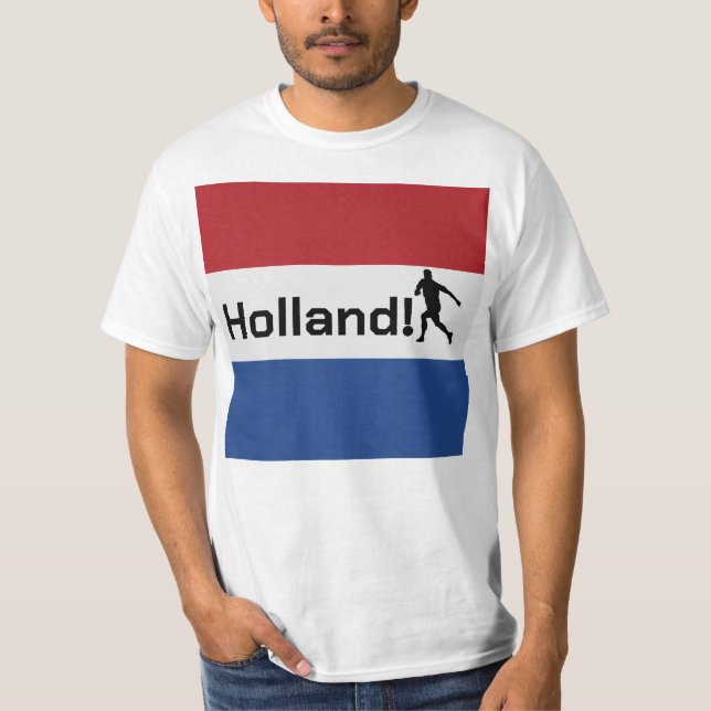 Dutch Soccer, customisable     T-Shirt (Front)