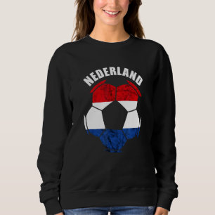 Dutch Soccer Nederland Holland Netherlands Dutch P Sweatshirt