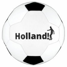 Dutch soccer player using dot as ball
