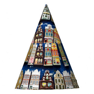 Dutch souvenirs, Amsterdam street scene. Party Hat