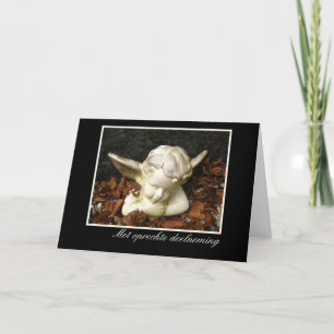 Dutch Sympathy card Guardian Angel