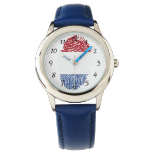 Dutch touch fingerprint flag watch