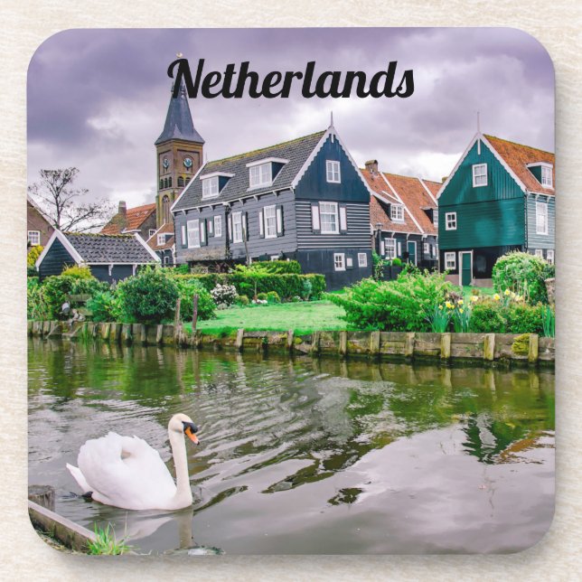 Dutch Village Marken Coaster (Front)