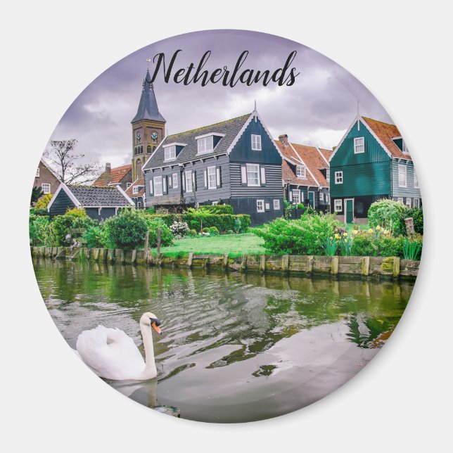 Dutch Village Marken Magnet (Front)