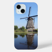 Dutch windmill on a sunny day