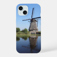 Dutch windmill on a sunny day