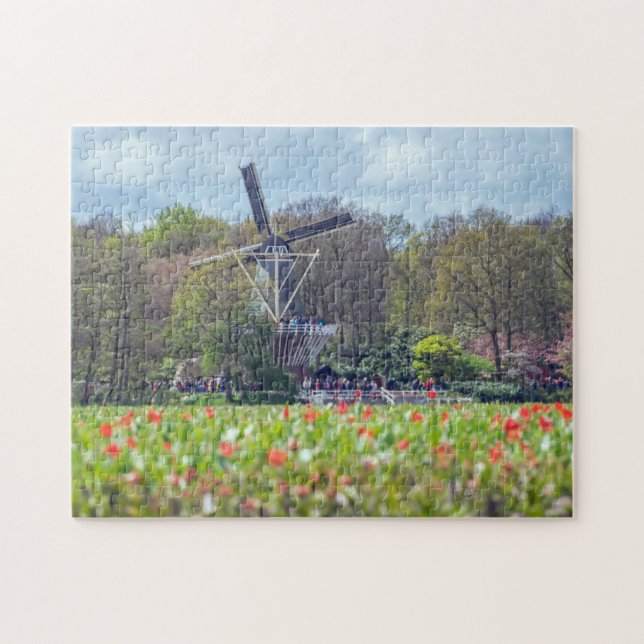Dutch windmill puzzle (Horizontal)