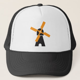 Dutch windmill trucker hat
