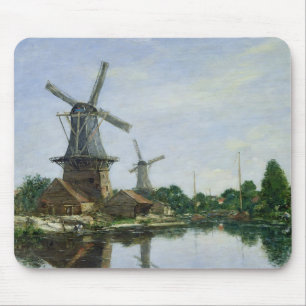 Dutch Windmills, 1884 Mouse Pad