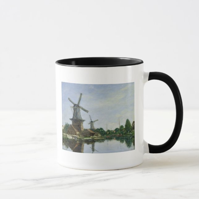 Dutch Windmills, 1884 Mug (Right)