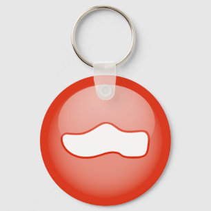 Dutch Wooden Shoe Key Ring