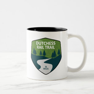 Dutchess Rail Trail Two-Tone Coffee Mug