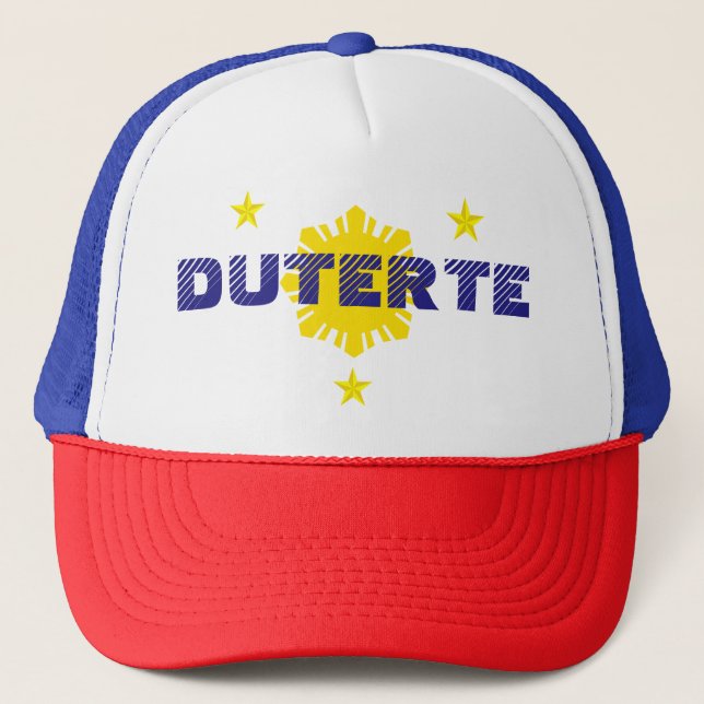 Duterte for President Campaign Hat (Front)