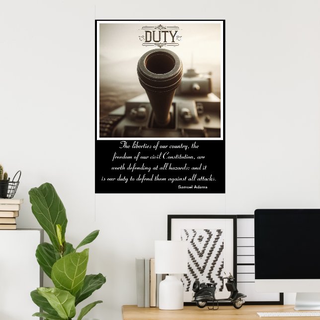 Duty: Iron and Dust Poster (Home Office)