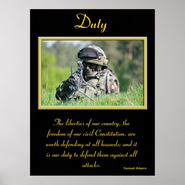 Duty Posters 16 (Front)