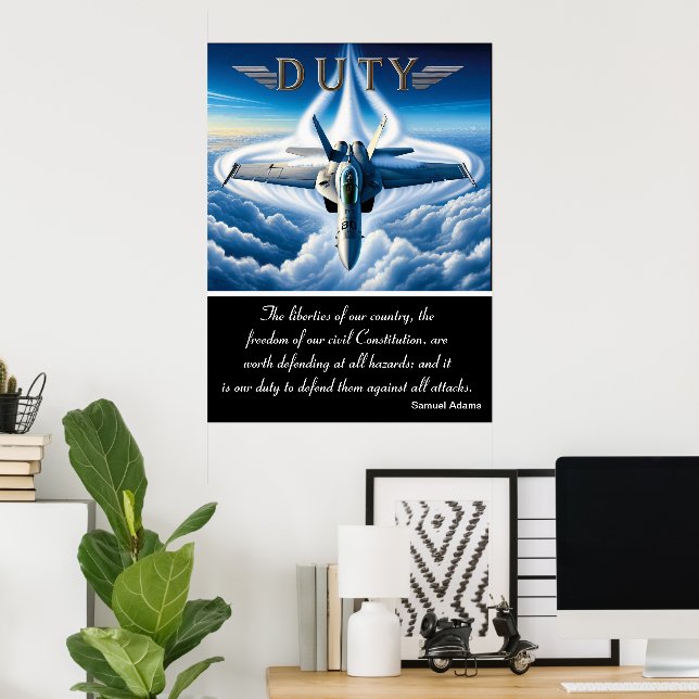 Duty: Super Hornet's Ascent Poster (Home Office)