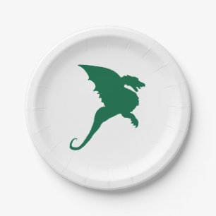 Duxbury Dragons - Duxbury MA. Paper Plate