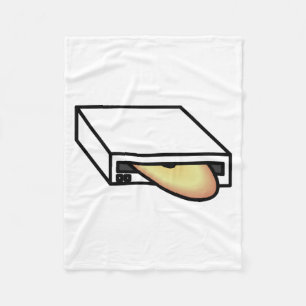 DVD Drive Fleece Blanket