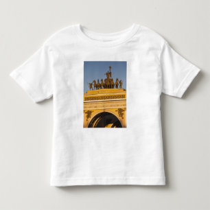 Dvortsovaya Square, Triumphal Arch, sunset Toddler T-Shirt