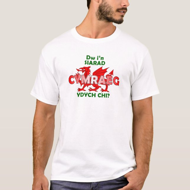 Dw i'n siarad Cymraeg T-Shirt (Front)