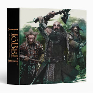 Dwalin, Nori, & Bofur Graphic Binder