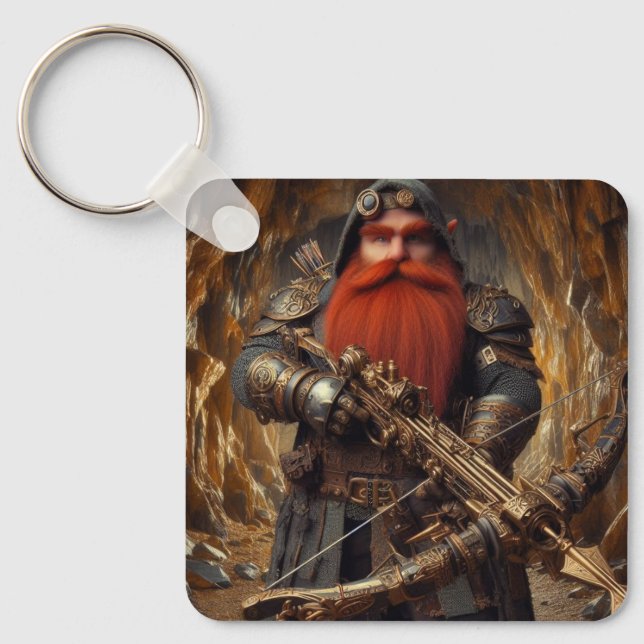 Dwarf 3  key ring (Front)