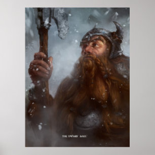 Dwarf Axel Poster