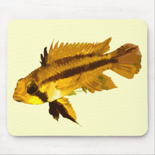 Dwarf Cichlid Mouse Pad