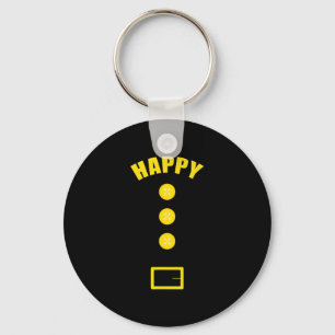Dwarf Costume - Fun Halloween Gift Idea - Happy Key Ring