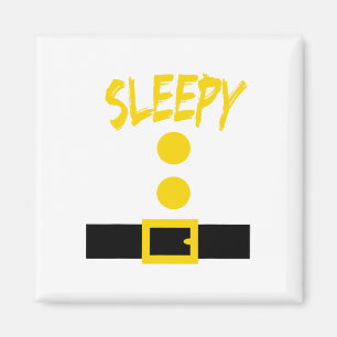 Dwarf Costume - Fun Halloween Gift Idea - Sleepy Magnet