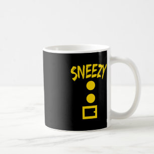 Dwarf Costume  - Fun Halloween Gift Idea - Sneezy Coffee Mug