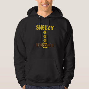 Dwarf Easy Halloween Costume Matching Group Couple Hoodie