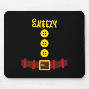 Dwarf Easy Halloween Group Matching Men Women Dwar Mouse Pad