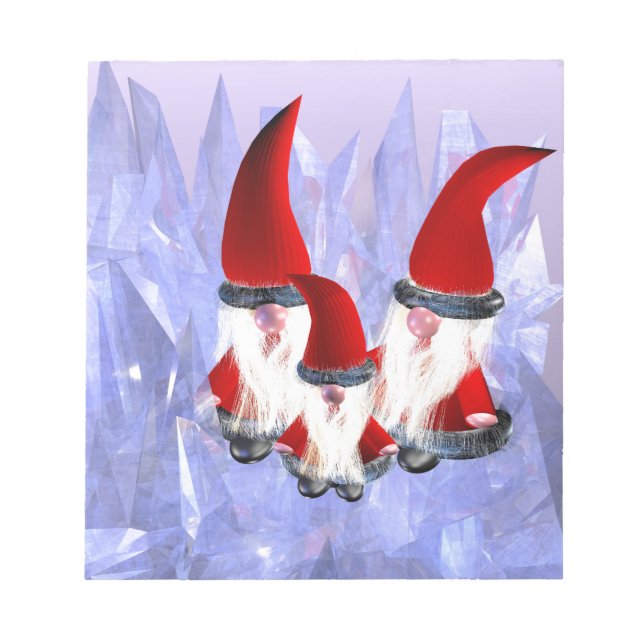 Dwarf family Wonderland Notepad (Front)