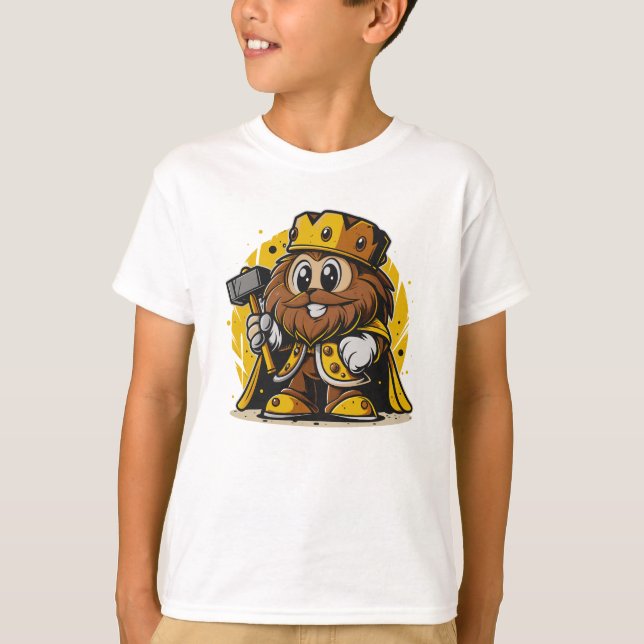 Dwarf funny king T-Shirt (Front)