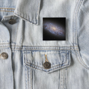 Dwarf Galaxy Ngc 5949. 15 Cm Square Badge
