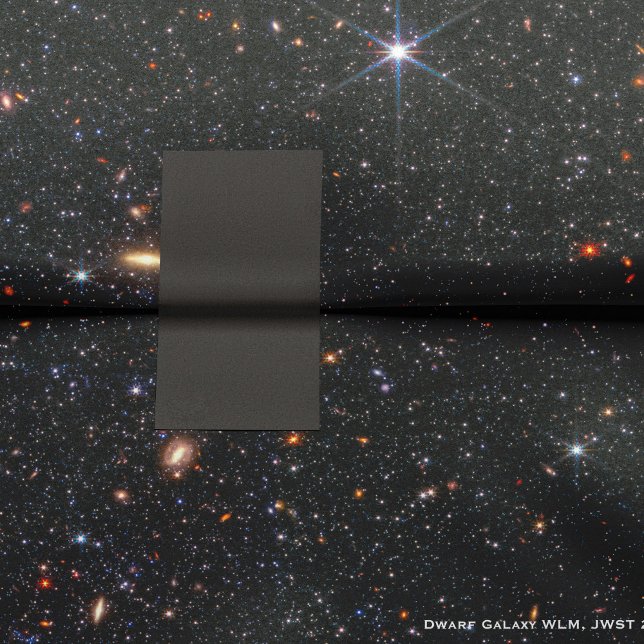 Dwarf Galaxy WLM James Webb Space Telescope Hi-Res Tissue Paper (Creator Uploaded)