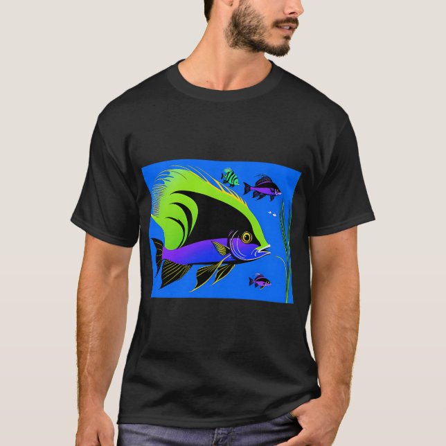 Dwarf Gourami Fish T-Shirt (Front)