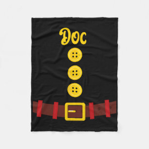 Dwarf Halloween Group Colour Dwarf Costume Family  Fleece Blanket