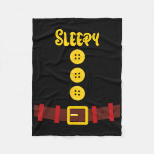 Dwarf Halloween Group Colour Dwarf Costume Family Fleece Blanket