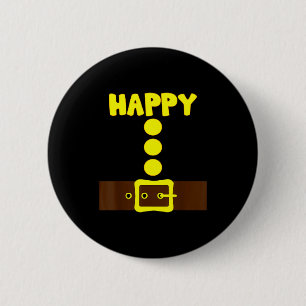 Dwarf Halloween Group Matching Family Color Dwarf 6 Cm Round Badge