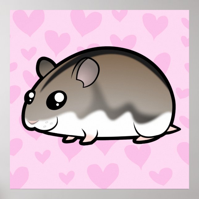 Dwarf Hamster Love Poster (Front)
