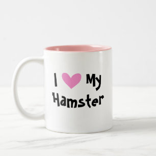 Dwarf Hamster Love Two-Tone Coffee Mug