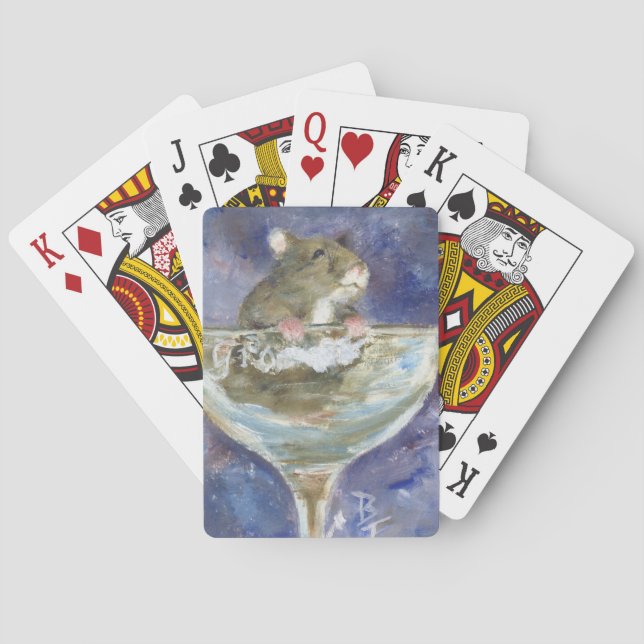 Dwarf Hamster Playing Cards (Back)