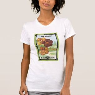 Dwarf Nasturtium Fancy Mixed Burt's Seeds T-Shirt